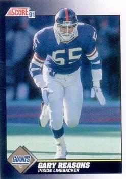 Gary Reasons New York Giants 1991 Score NFL #482